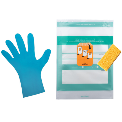 eponge (orange) + gants 10.25